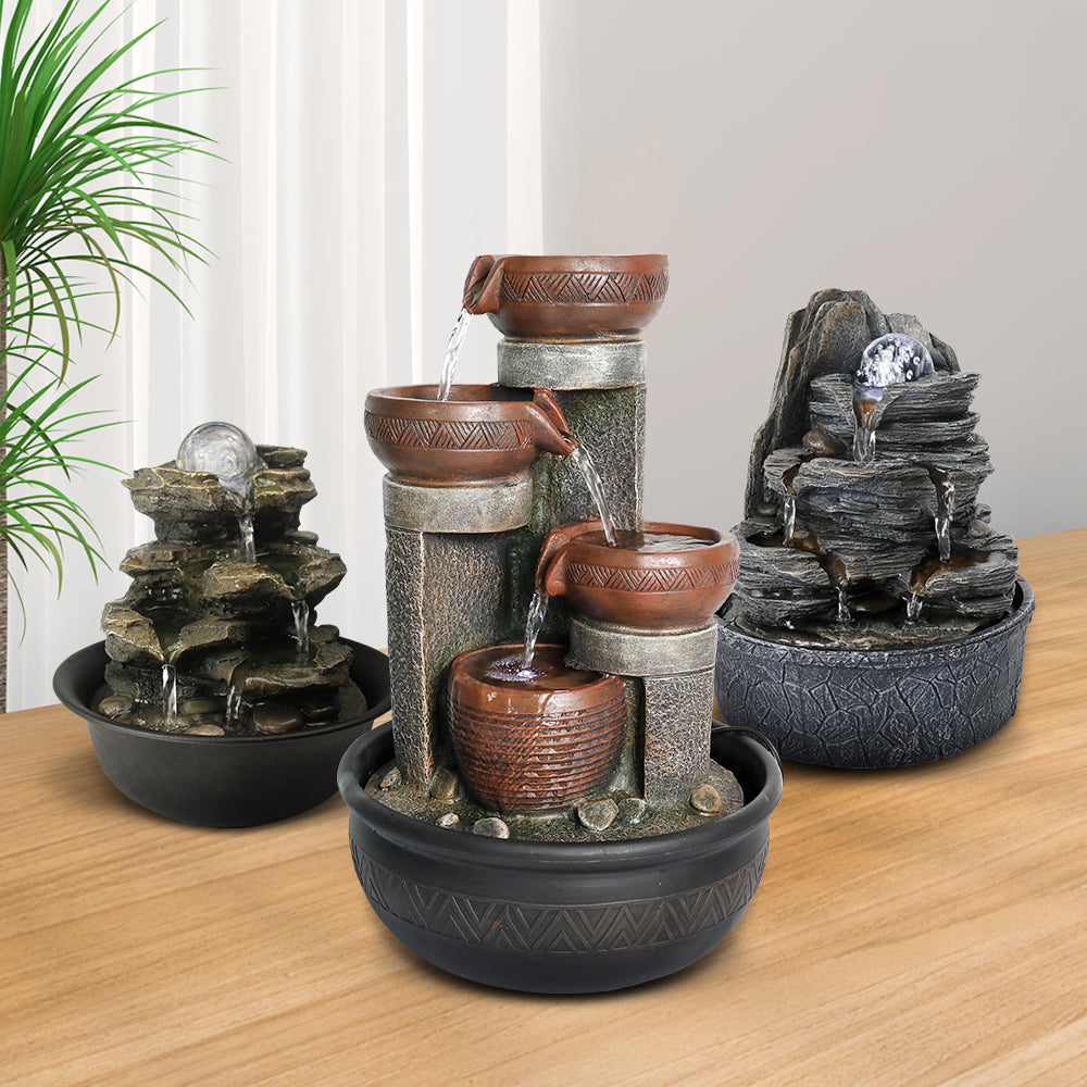 Indoor water fountains