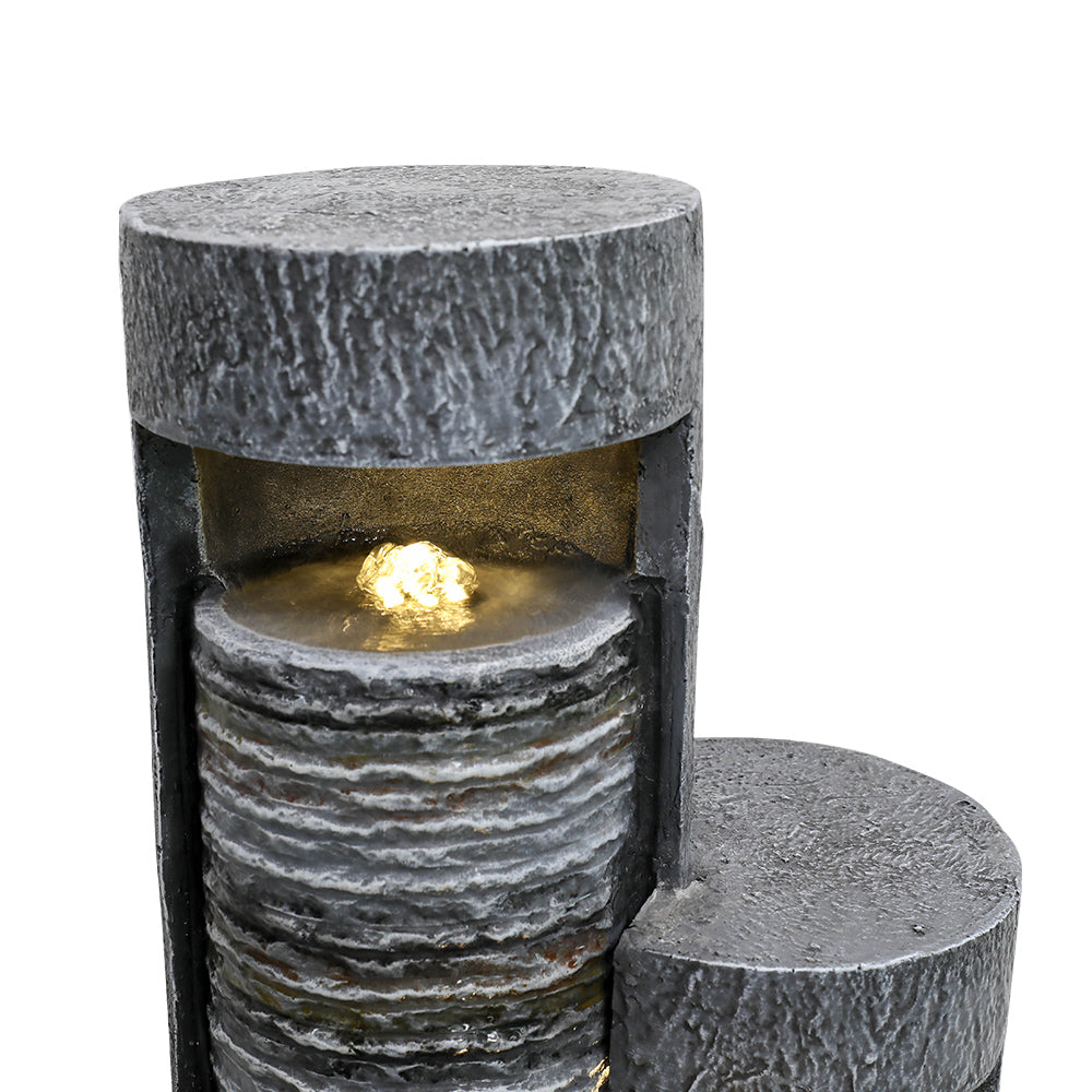 Close-up of Running Water Creating Tranquil Sound