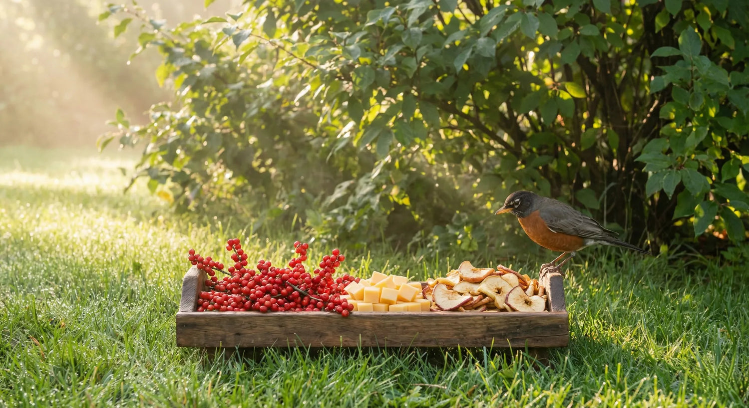 How to Attract American Robins: The "No-Seed" Menu & Water Guide