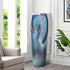 38.7 Inch Fiber Concrete Modern Jar Fountain - Full View