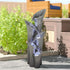 39.4 Inch Fiber Concrete 5-Tier Faux Stone Fountain - Full View