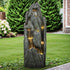 51 Inch Outdoor Rockery Water Fountain with LED Lights
