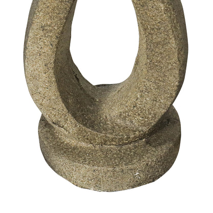 Detailed view of the sleek and sturdy 14.5kg concrete base providing maximum stability.