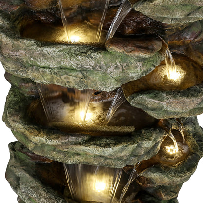 Pump and Assembly Parts for Outdoor Rock Fountain