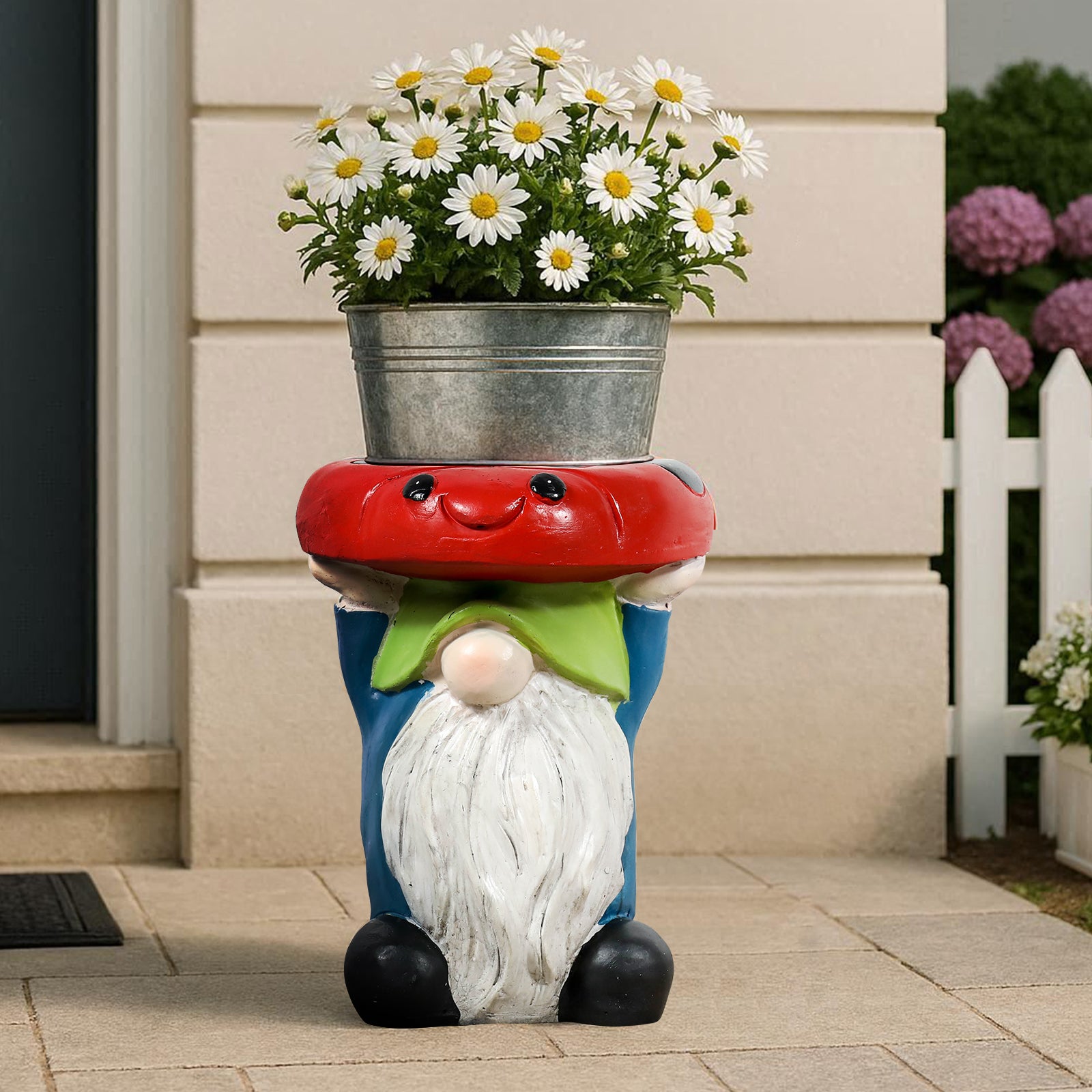 Gnome Toadstool Garden Stool | 15" Side Table  Water Fountain online