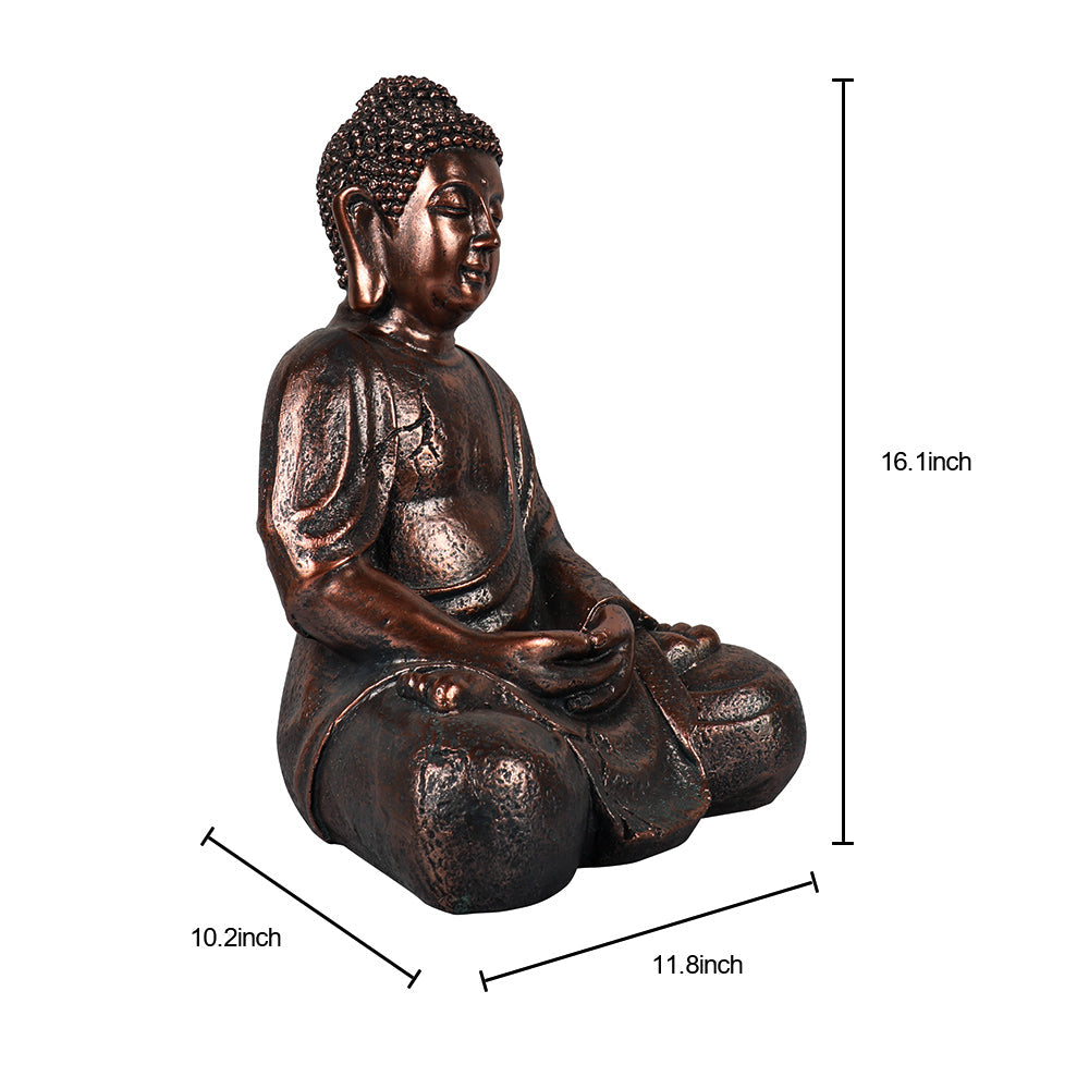 Zen Garden Buddha Decoration-16.1“H