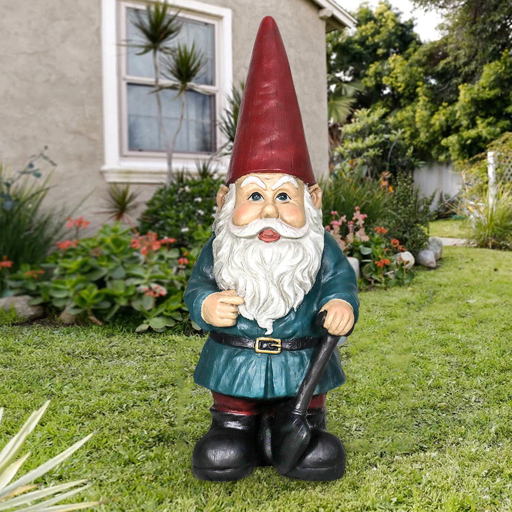 34.4” H Outdoor Garden Dwarf Statues Decoration